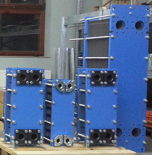 Zerlegbare Wärmetauscher